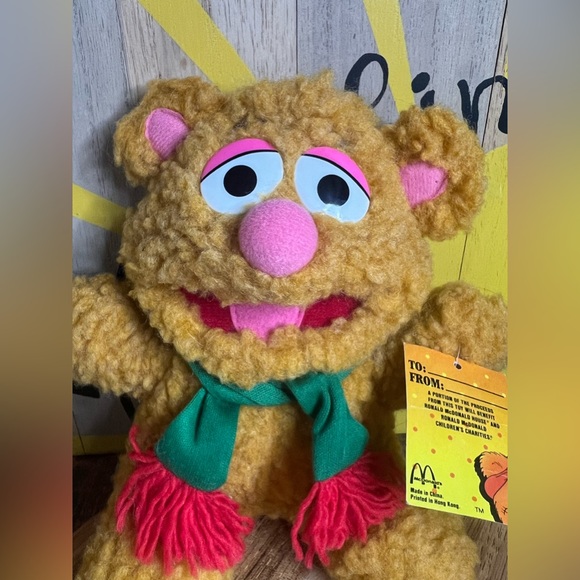 Fozzy Bear JIM HENSON Baby Plush McDonald’s 1980’s Vintage Plush - Picture 8 of 17